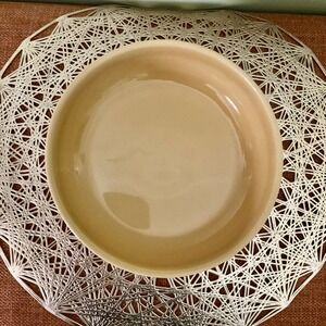 Pottery Barn Sophia Pasta Bowl Honey Yellow Stoneware Portugal 8 inch Soup Salad
